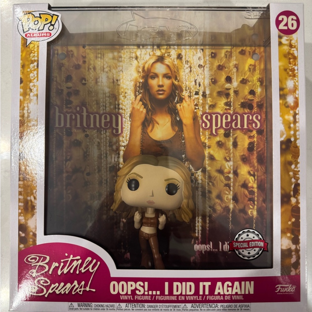 Funko Pop! Albums – Britney Spears “Oops!… I Did It Again” #26 – Special Edition